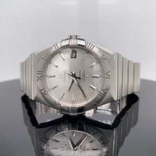 Omega Constellation Co-Axial Silver 38mm Men's Watch 123.10.38.21.02.001 $6000 3