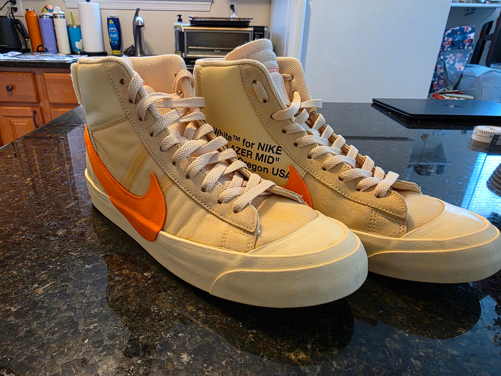 OFF WHITE X NIKE Nike Off White x Blazer Mid All Hallows Eve taglia 10