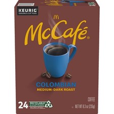 McCafe Colombian Coffee 12 to 144 Keurig K cups Pick Any Size FREE SHIPPING