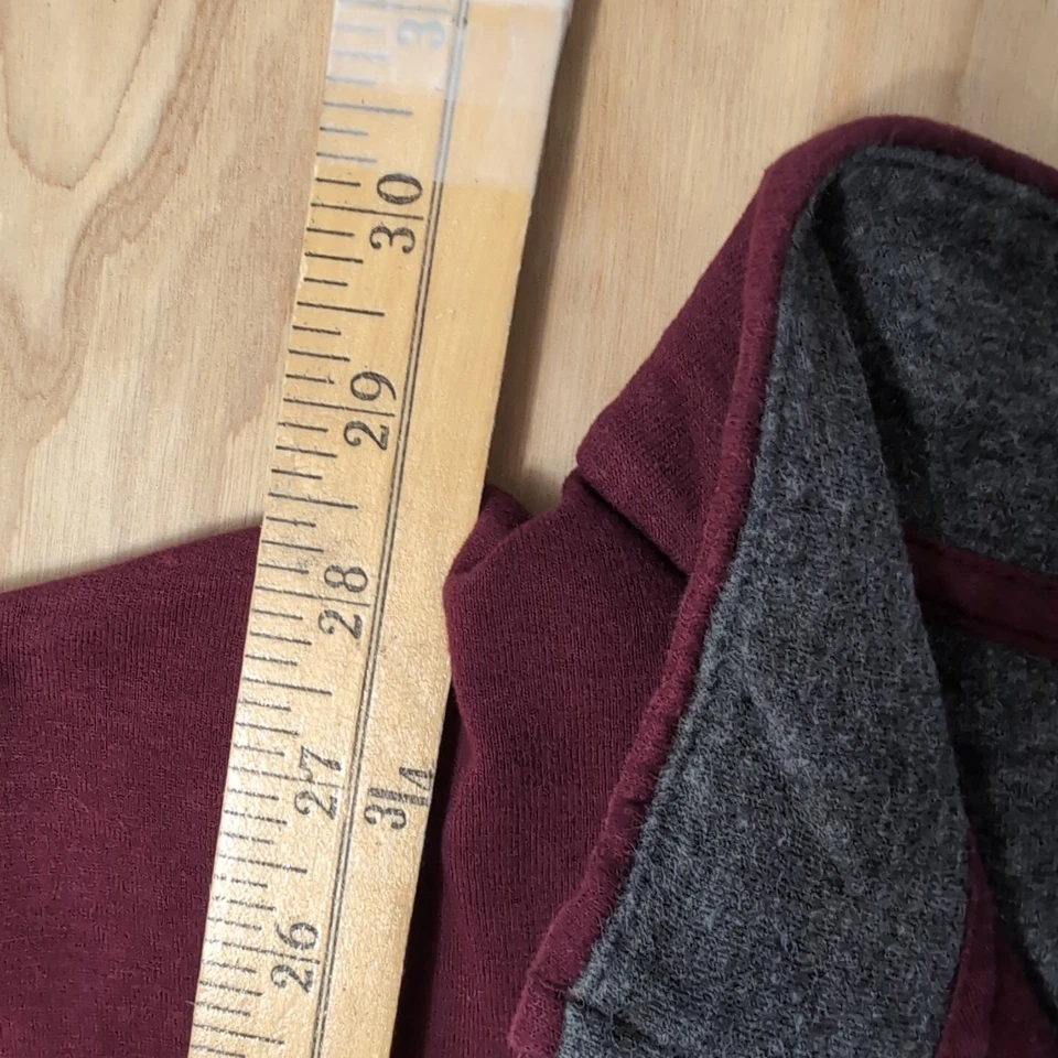 Pullover Polo Ralph Lauren Performance Para Hombre 1/4 Cremallera Talla XL Manga Larga Borgoña Foto 4 de 4