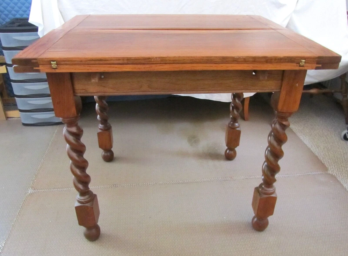 English pub table barley on sale twist legs