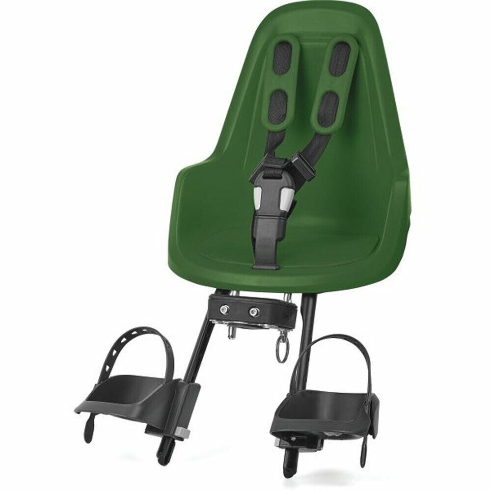 Bobike Child Seat One Mini for Ahead Handlebar Stem Olive Green
