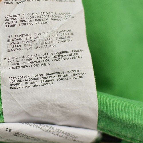 Napapijri GREEN PANTS Women skinny-tapered leg button fly chinos Size 42 - Picture 11 of 12