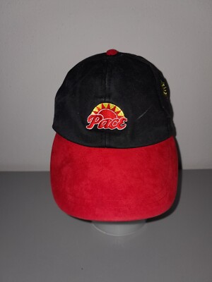 PACE Herren CAP / Cappy schwarz-rot Baumwolle   **NEU**