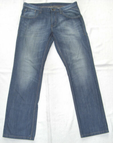 Jean Habillé Rouge TOM TAILOR Taille 36/38, Coupe Droite, Coton, état Comme Neuf