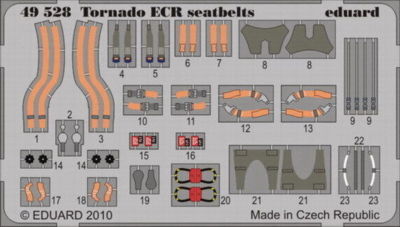 Eduard 1/48 Panavia Tornado ECR Seatbelts (Hobby Boss) 49528