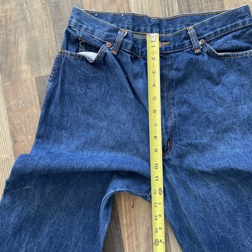 H.I.S Chic Jeans Women size 16 Dark Wash 80s USA W29 L34 - Picture 11 of 14