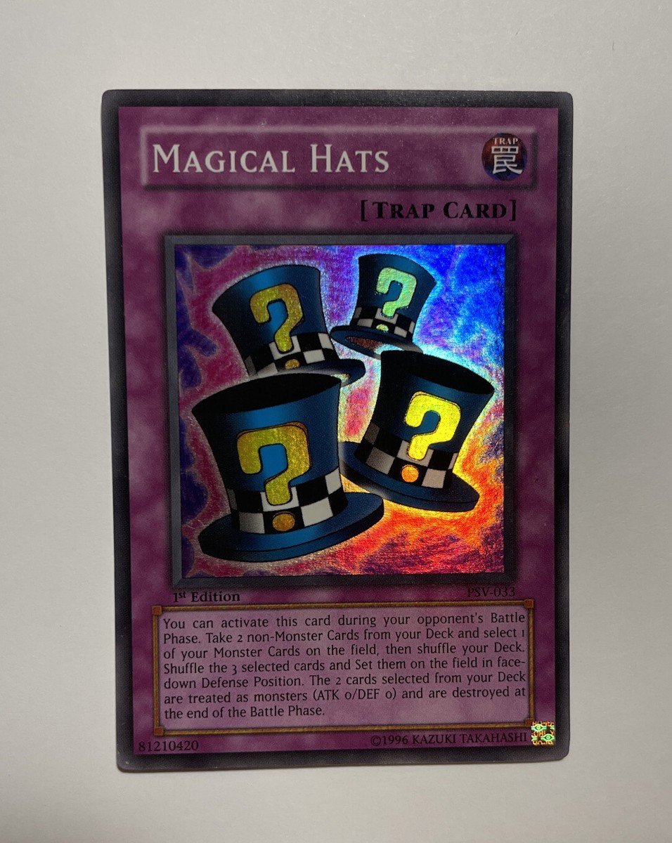 Yugioh - Magical Hats PSV-033 1st Edition - Pharaohs Servant Holo