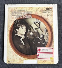 Henrik Ibsen's A Dolls House Videodisc Jane Fonda Edward CED RCA Selectavision