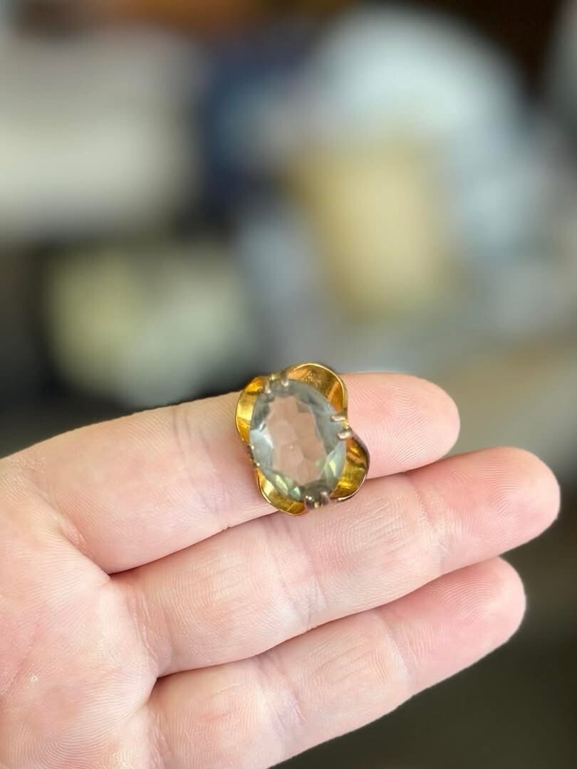 Vintage  1/20 10KT Gold Filled Shank Ring