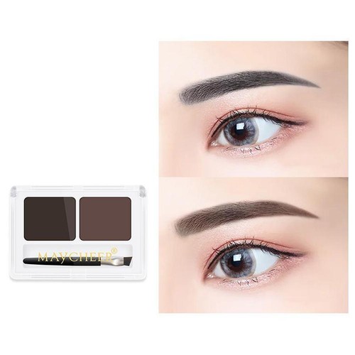 Double Color Eyebrow Powder Natural Three-dimensional and Waterproof B7B8 K Q9A5 - Picture 5 of 20