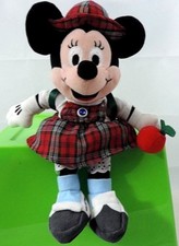 Minnie Mouse Disney Store September Sapphire Birthstone 10" Bean Bag Plush