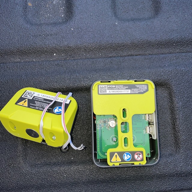 Ryobi Garage Door Wireless Indoor Keypad GDA421 & Receiver for sale