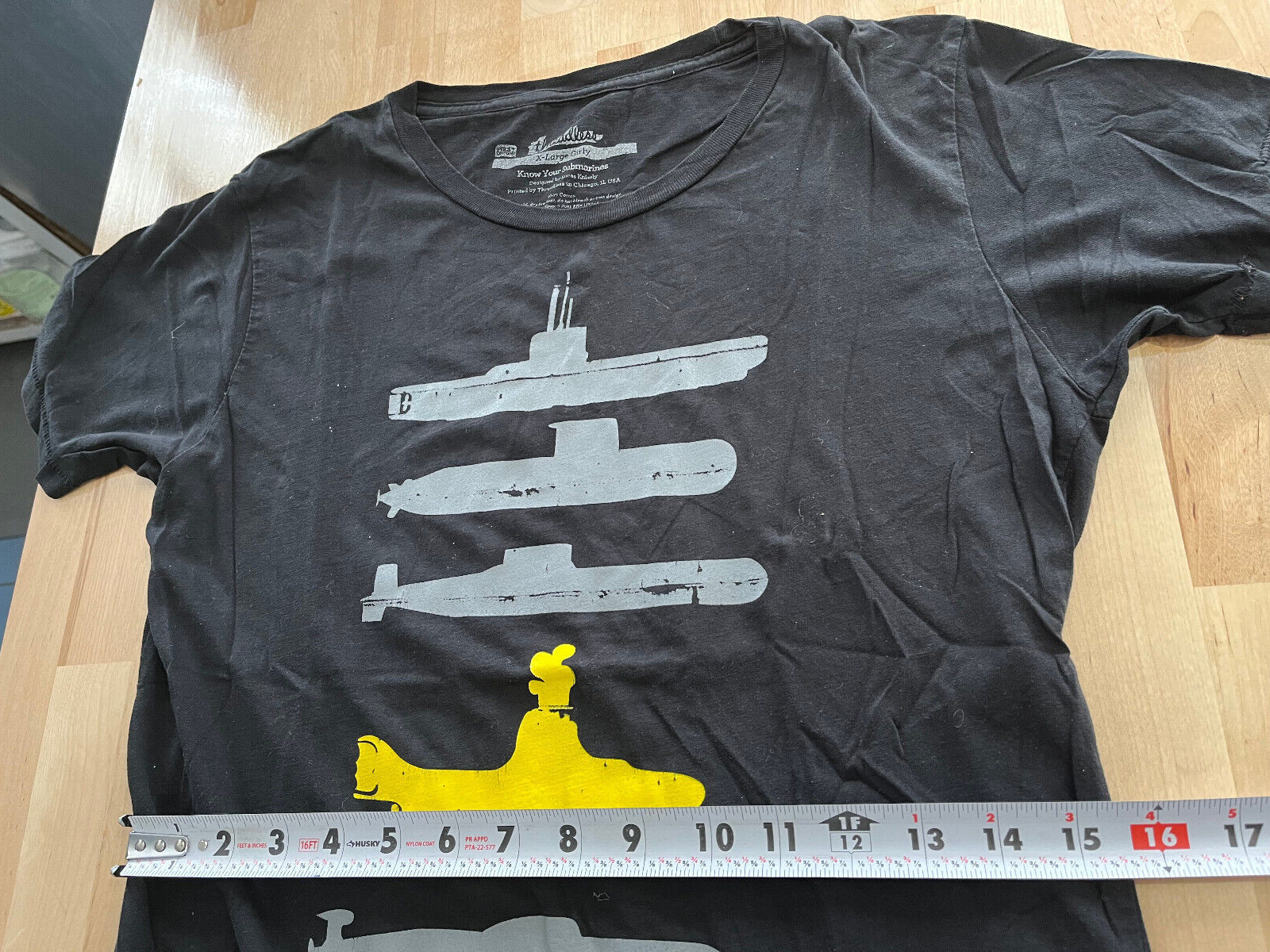 Threadless BEATLES KNOW YOUR SUBMARINES Graphics … - image 5