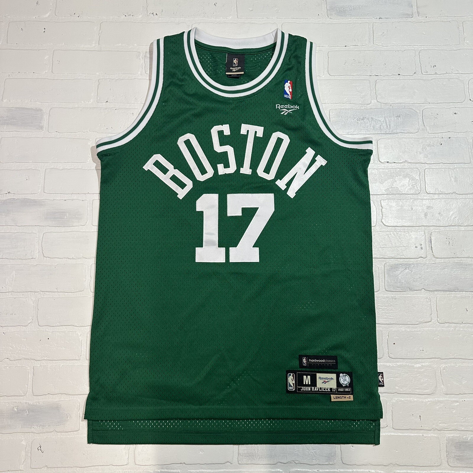 Reebok Boston Celtics John Havlicek #17 Jersey Medium Hardwood Classics  