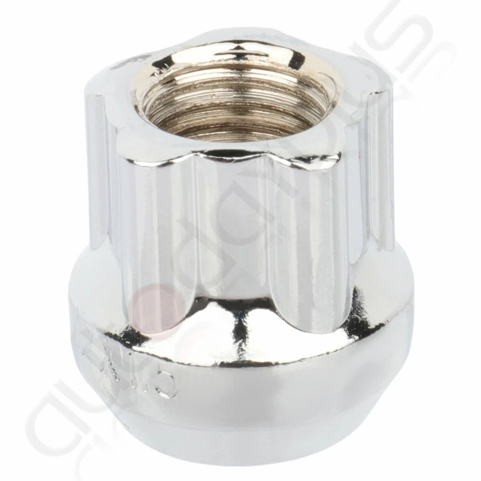 20 tuercas + 4 x tuercas de bloqueo cromadas + llave M12x1,5 para Hummer Isuzu Saab 9-7x Foto 3 de 4