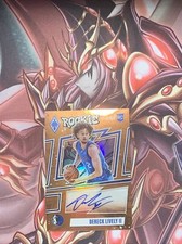 Dereck Lively II /49 SP 2023-24 Phoenix Rookie Signs Orange Auto RC Dallas