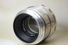 Helios 44 KMZ Photo Lens 13 blades 2/58 mm mount M42 Silver