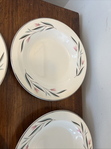 Vintage CARLTON by Knowles Set of 6 SALAD/SOUP Bowls 8.25” - Picture 6 of 13