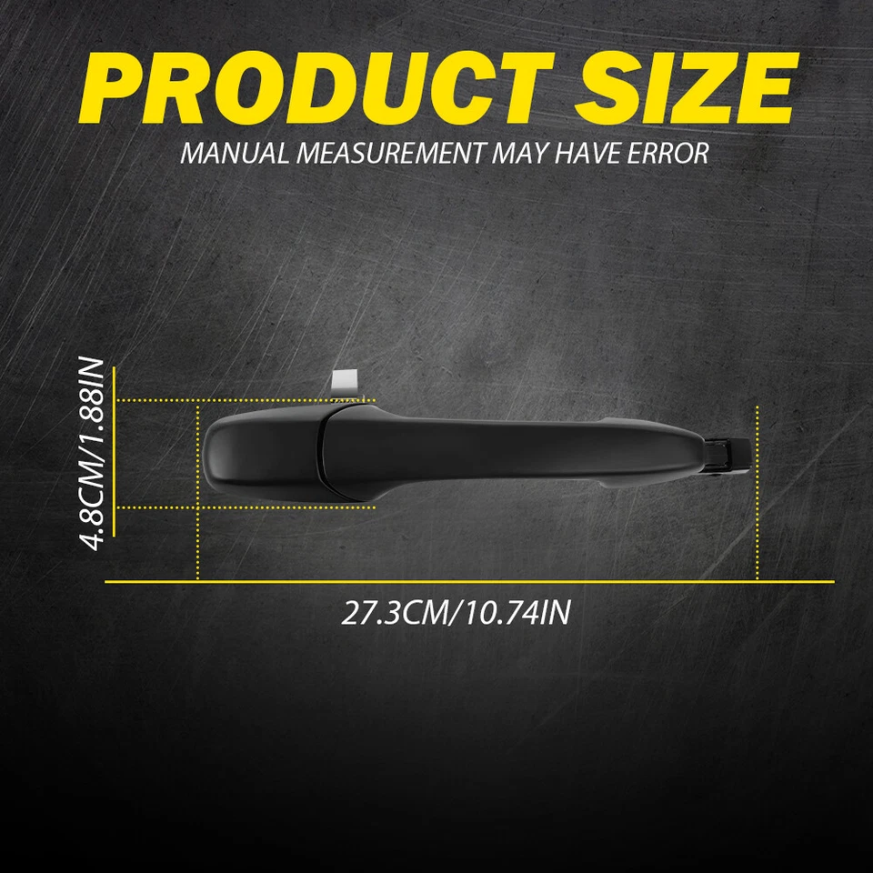 Manija de puerta exterior delantera/trasera derecha para Mazda 2007-2012 CX-7 Mazda 2007-2015 CX-9 Foto 4 de 4