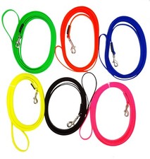 Biothane® Fährtenleine Schleppleine Suchleine Hundeleine Ausbildungsleine 2-10m