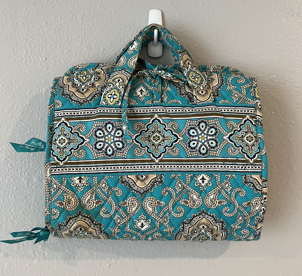 Vera Bradley Hanging Organizer Peacock Travel Makeup … Gem