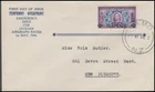 NEW ZEALAND 1944 CENTENNIALS 10d. on 1½d. ILLUSTRATED FDC (ID:14/D54795)