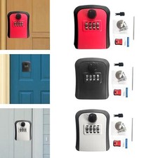 Key Lock Box Waterproof Security Lock Box for Outside House Keys Realtors