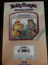 1985 Teddy Ruxpin Adventure Series All About Bears Book Cassette Sealed New Wow 