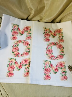 Se Of 2 Avery Lane  Flour Sack Tea Towels-MOM