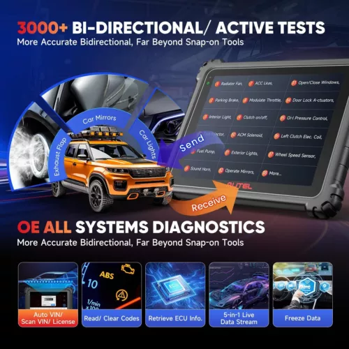 Autel MaxiSys Ultra Automotive Diagnostic Tool 5-in-1 VCMI Coding Programming - Bild 8 von 18