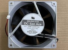 SANYO 109E1224H102 12038 24V 0.25A 12CM inverter cooling fan 2 wire 120x120x38m