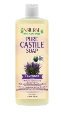 Dr. Natural | Pure Castile Soap Lavender (32 Oz) 6 Pack Box 📦 | eBay