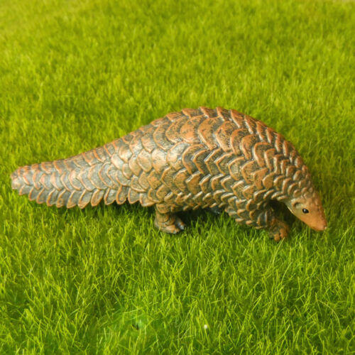 Pangolin Scaly Anteater Figurine Miniature Wild Animal Educational Science Toy - Picture 1 of 4