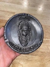 Indian Motorcycles Ashtray Biker Fatboy Collector Patina Cigar Aficionado GIFT