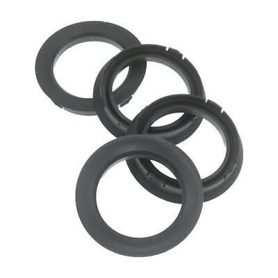 4x Zentrierringe 74,1 mm x 56,1 mm Dunkelgrau Felgen Ringe Made in Germany