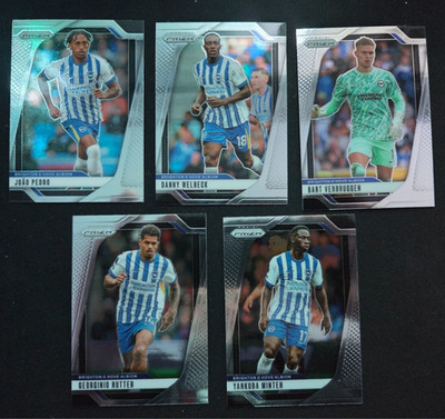 2024-25 Panini Prizm Premier League Brighton 5 Karten Konvolut