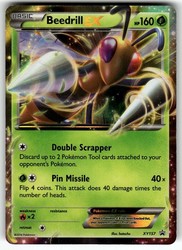Beedrill EX XY157 Black Star Promo Holo