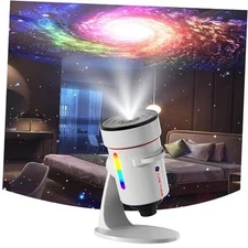 Star Projector,Galaxy Projector Upgraded Clear Lens, 10 Realistic Planetarium 