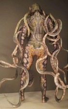 Terrible Octopus Monster Cosplay Costumes Women's Mens Tentacle Jumpsuit