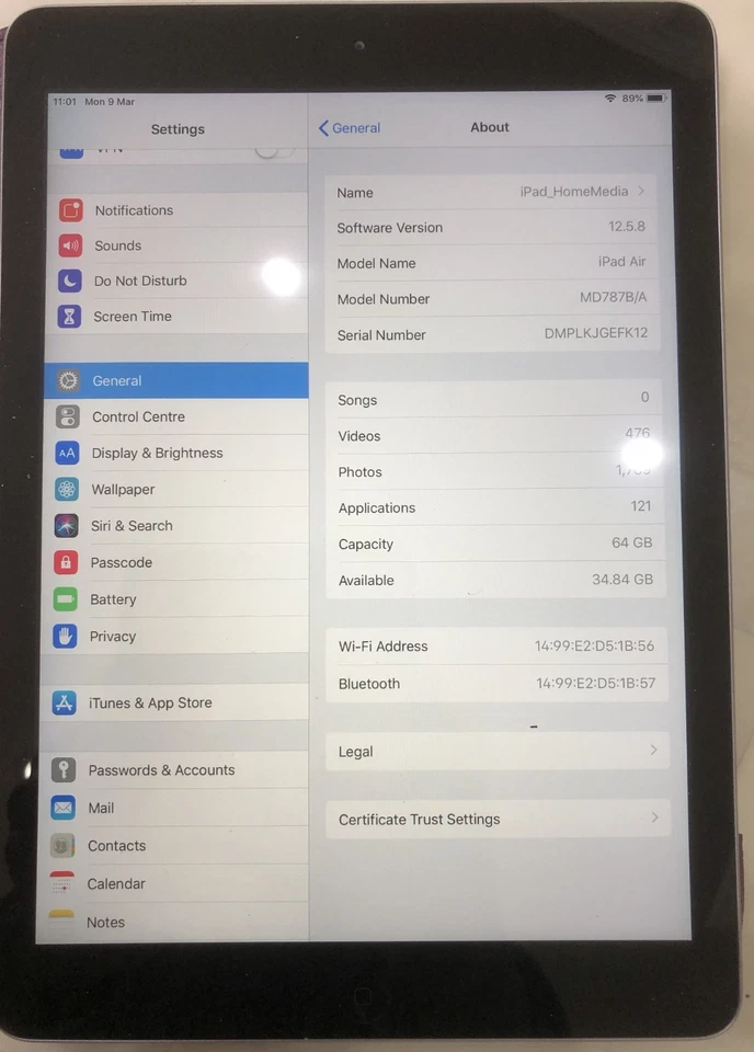 Apple iPad Air (1st generation) · 64GB · Cellular, photo 4 of 5