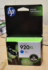 Hewlett-Packard 920XL Cyan Ink Cartridge - Sealed in Box
