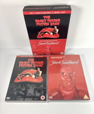 The Rocky Horror Picture Show/Shock Treatment (DVD, 2006) Tim Curry Region 2 PAL