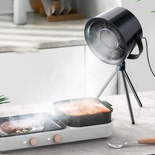 Hotte de Cuisinière Portable pour Cuisine Extérieur avec Trois Vitesses Régla