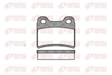 REMSA Bremsbelagsatz Scheibenbremse 0417.00 für FORD ESCORT 5 AAL ABL ALL BJ2 6
