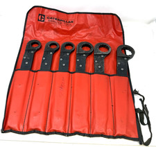 Caterpillar Service Tool Large Ratcheting Flare Nut Wrench Set 8t3227 As Is
