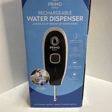 Primo Rechargeable Water Dispenser Fits 3 & 5 Gallon Bottles NEW Sealed