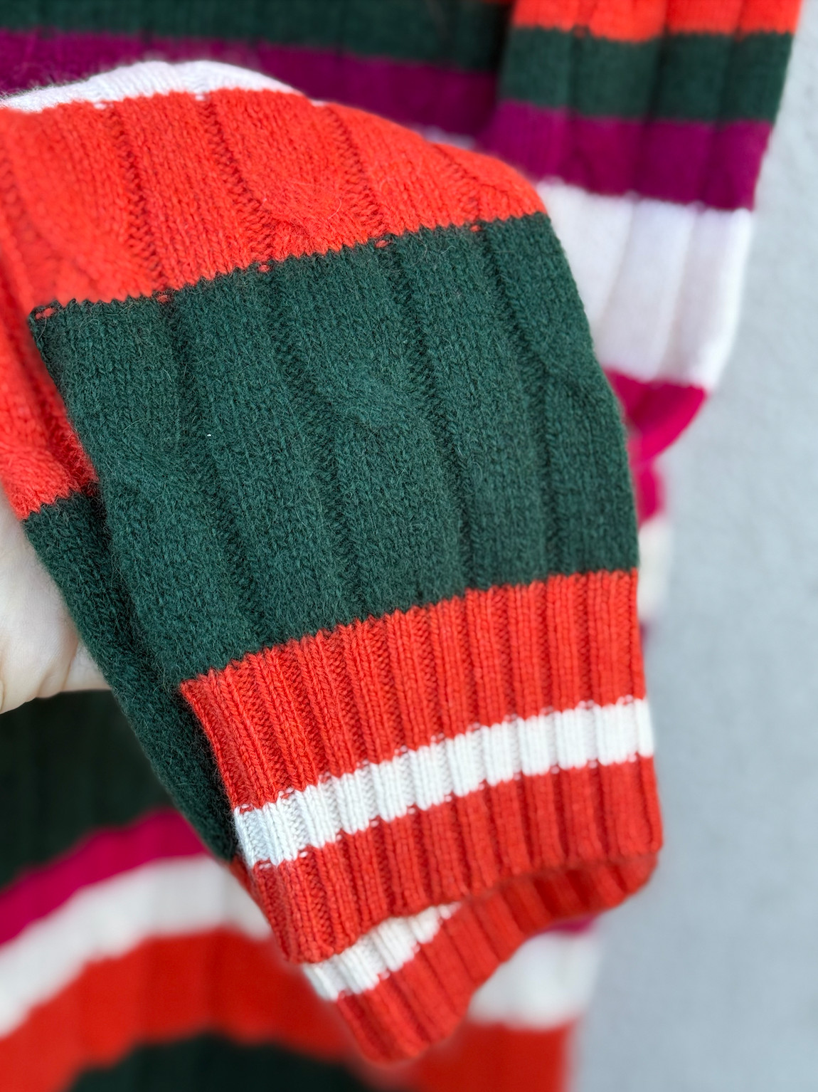 RRP$498 Polo Ralph Lauren 100percent Cashmere Sweater Womens LARGE Crew Neck Jumper EX image 3