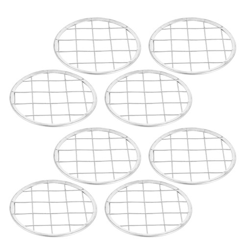  8 Pcs Floral Arrangement Mesh Grid for Flower Vase Holder Inserts - Foto 2 di 9