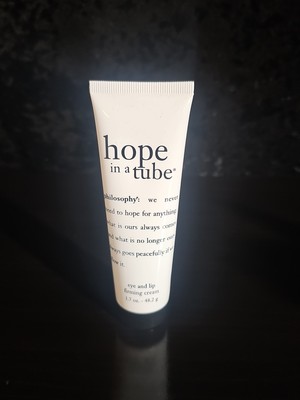 PHILOSOPHY HOPE IN A TUBE EYE AND LIP FIRMING CREAM  1.7 oz 48.2g Sealed 